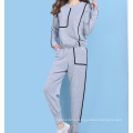 PK18ST095 cashmer sweater woman jogger set yoga wear